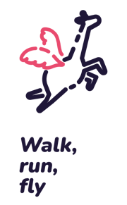 Walk Run Fly Adsmurai